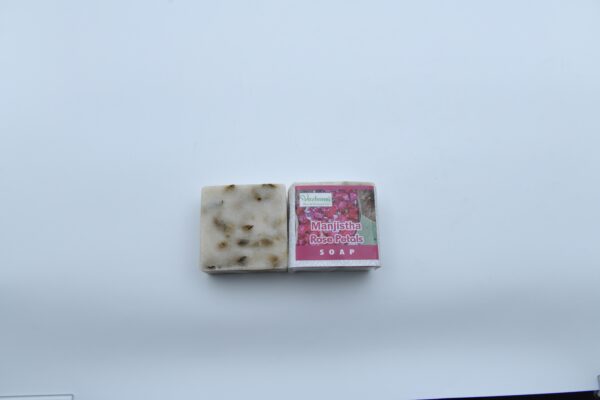 Manjistha Rose Petals soap - Image 4