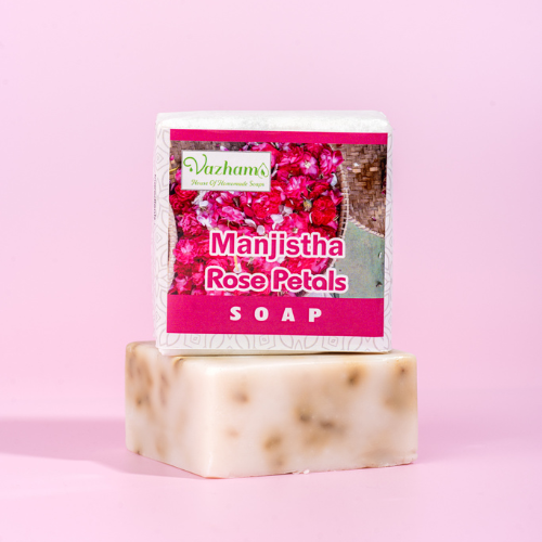 Manjistha Rose Petals soap